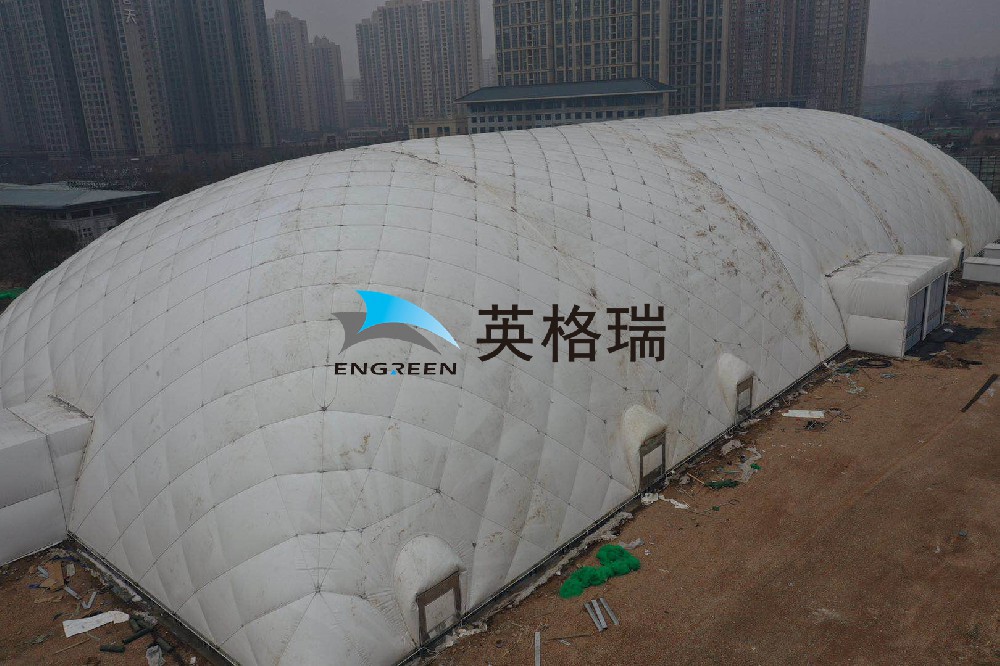 給工地“戴口罩”？基坑氣膜來守護